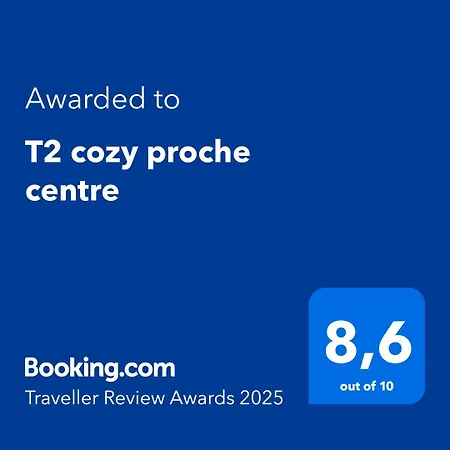 T2 Cozy Proche Centre Apartmán Bergerac